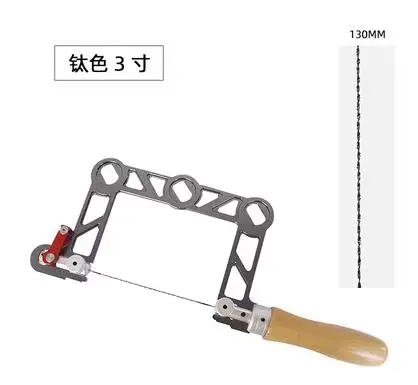 Scie à frette en titane, travail de calcul, copie, 3 ", 4", 5 ", 8"