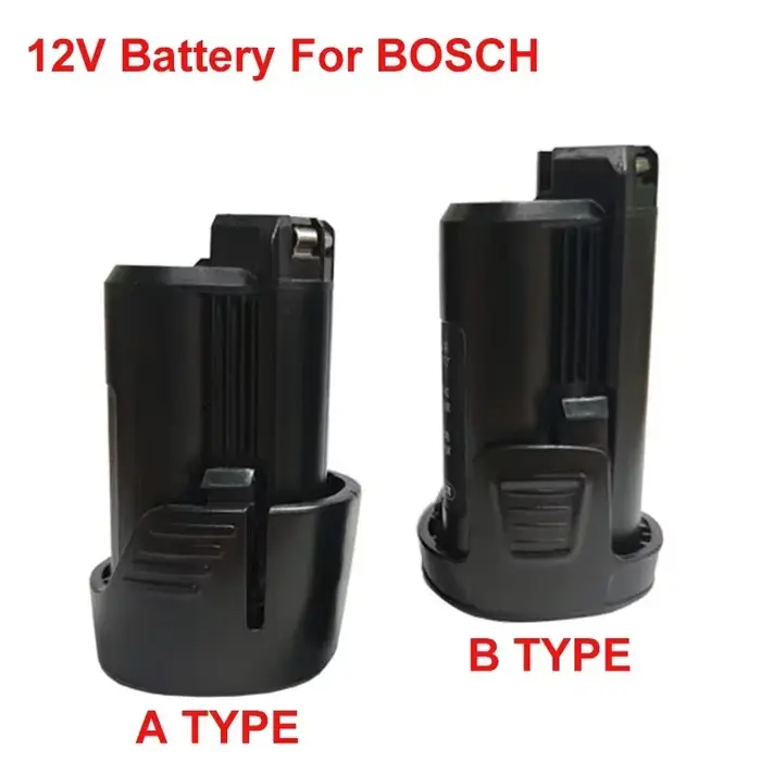 Batterie 10.8V 12V 1500mAh 2000mAh 2500mAh pour perceuse électrique BOSCH