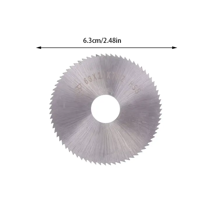 Lame de scie circulaire en acier HSS pour machine à découper CNC