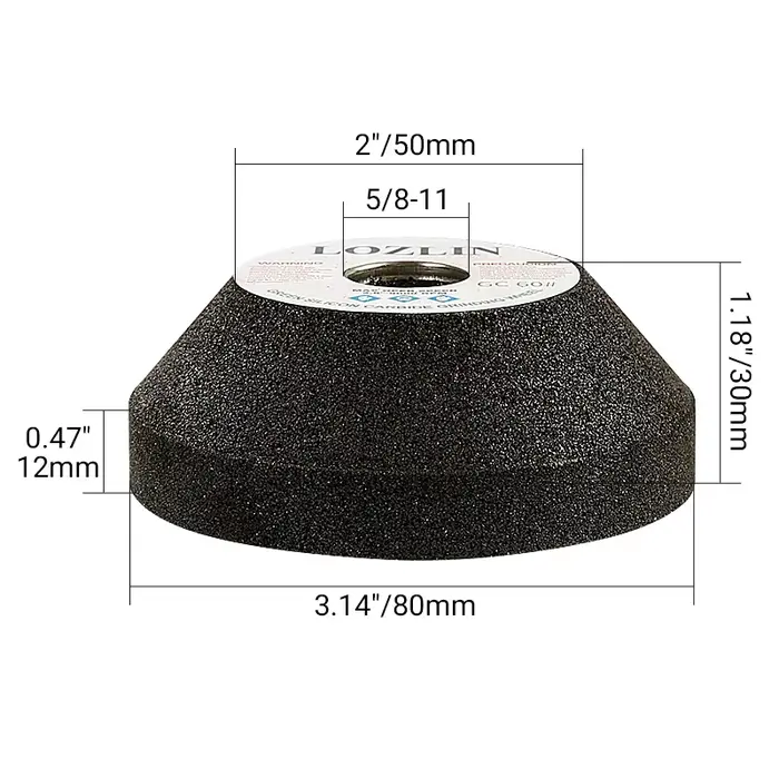 LOZLIN Grit 60/100/180 # Meules diamantées pour polissage