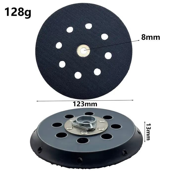 Disque de ponçage de 5 pouces pour ponceuse pneumatique