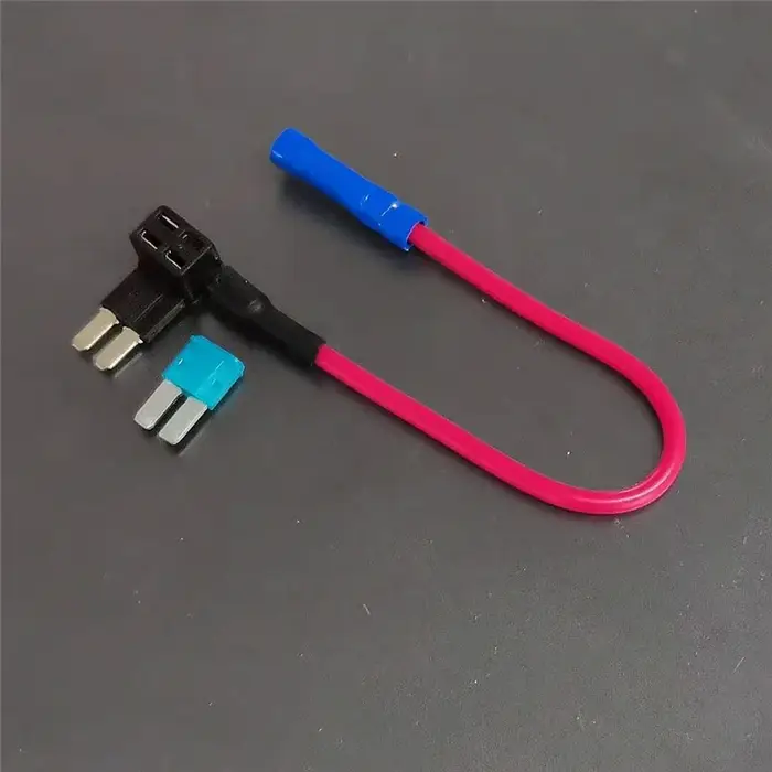 Porte-fusible 12V, adaptateur de robinet de circuit supplémentaire Micro2 Mini petit fusible automatique à lame ATM APM Standard avec support avec fusible de voiture à lame 10A