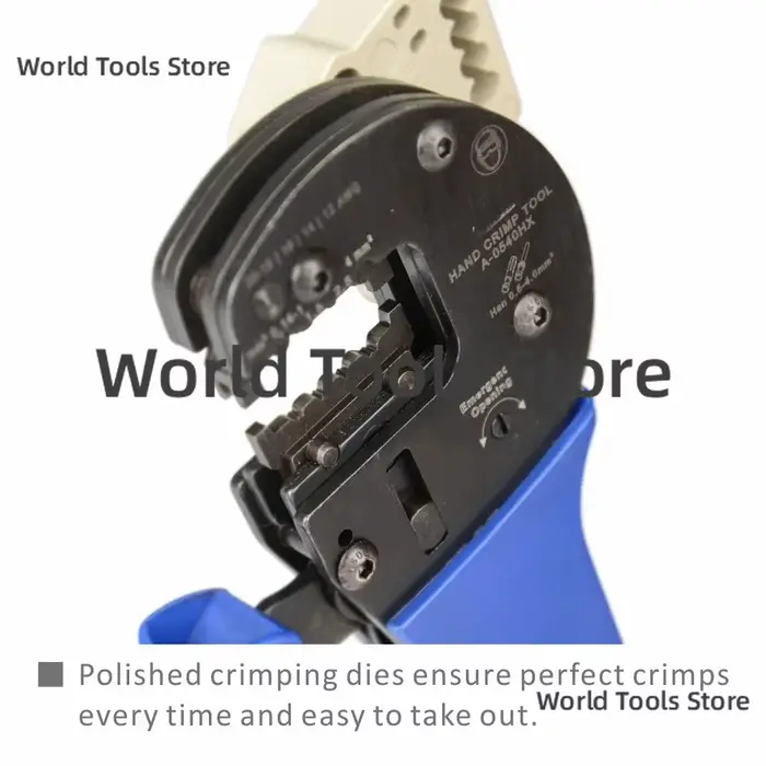 Outil de sertissage à cliquet A0540HX AWG 26-12 pour contacts ou connecteurs Harting Han C