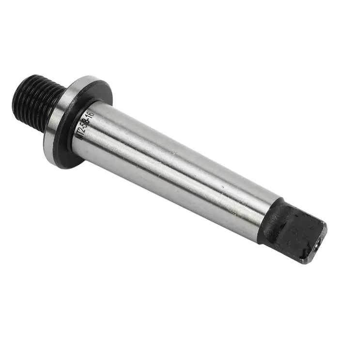 Adaptateur de mandrin de perçage MT2-5/8-16 en acier au manganèse trempé