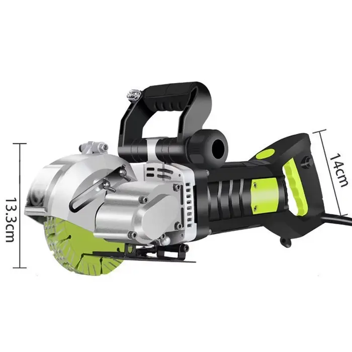 Machine à rainurer murale électrique sans poussière 40/45MM avec scie circulaire pour installation hydroélectrique - Outil de découpe de rainures de précision