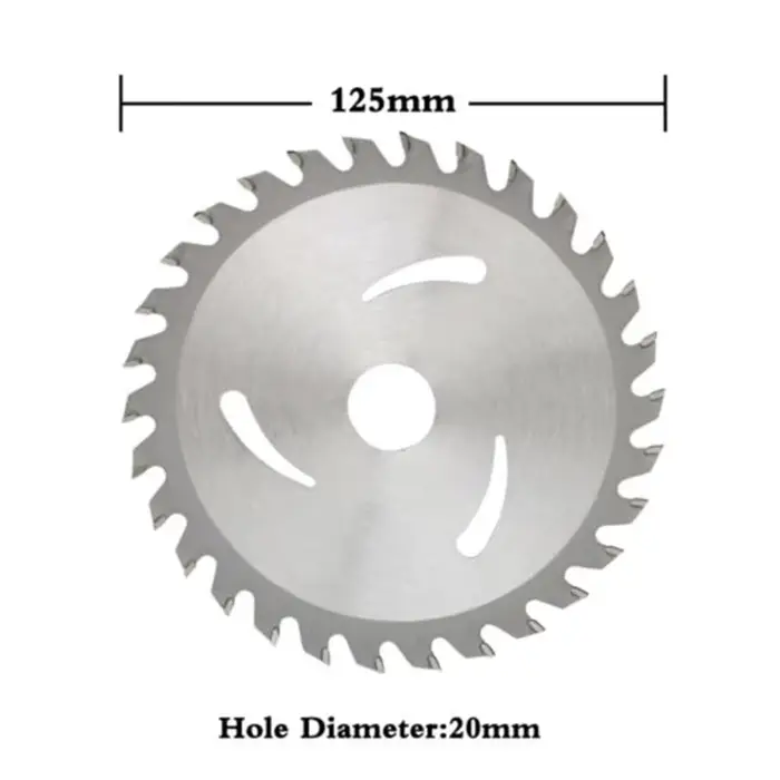 5 "125mm 4.5" 115mm lame de scie circulaire disque de coupe du bois 30/40 dents alésage