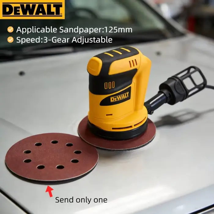 Ponceuse orbitale sans fil Dewalt 110000RPM : Outil multifonctionnel de meulage et de polissage (compatible avec les batteries 20V)