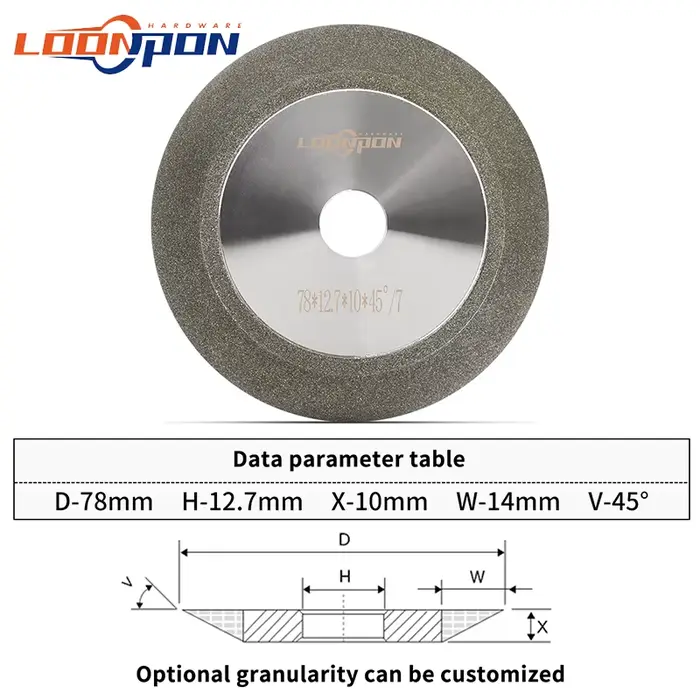 Disque de meulage pour meuleuse diamantée