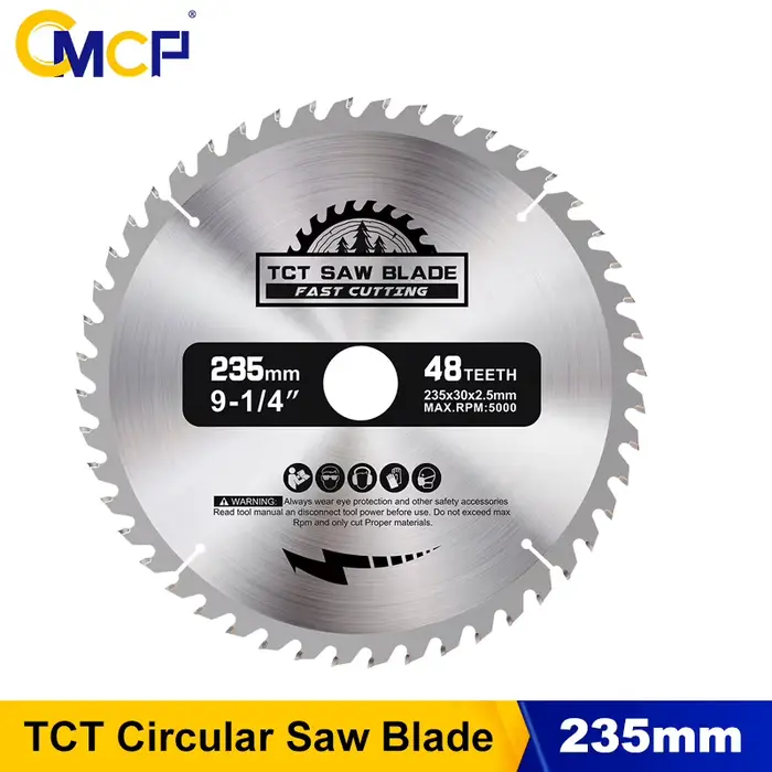 CMCP 1pc 235mm lame de scie circulaire TCT