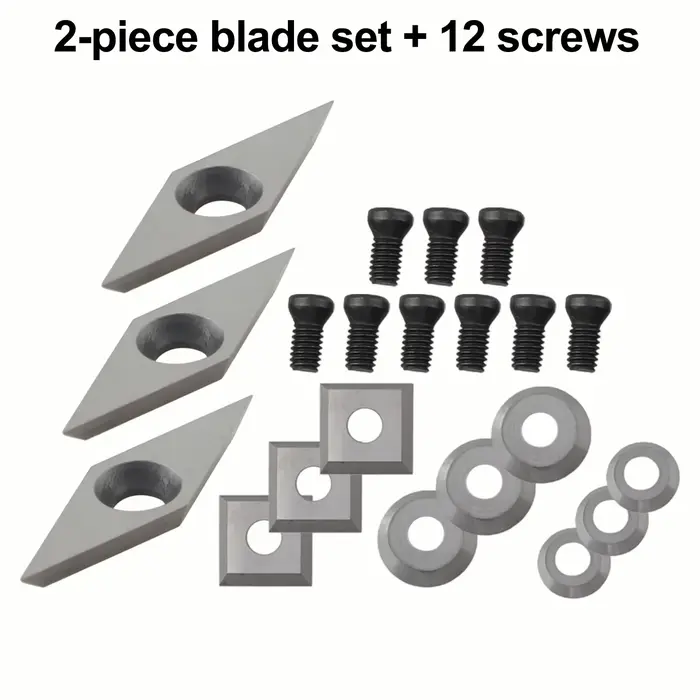 Ensemble d'inserts de coupe en carbure