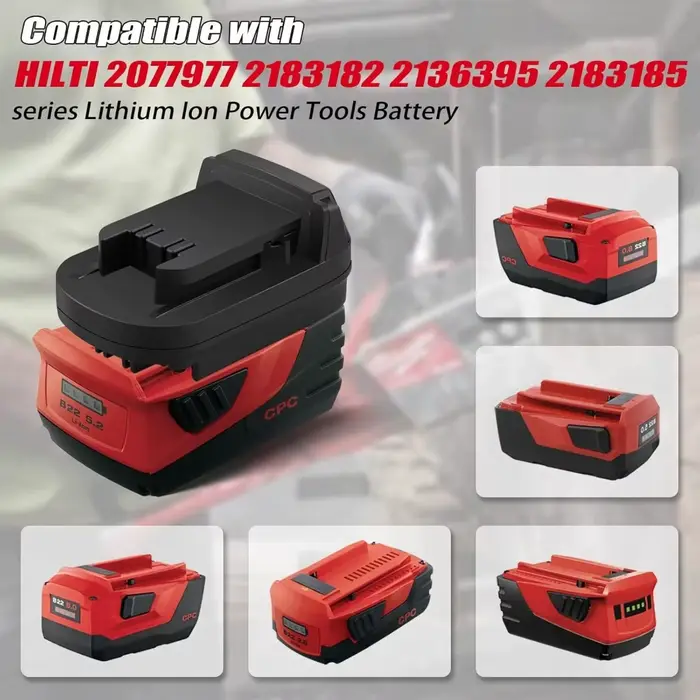 Adaptateur pour Hilti 22V B22 Eddie ion