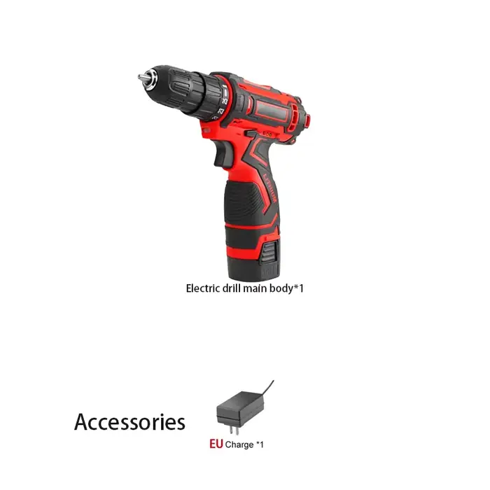 Perceuse sans fil 16.8V, tournevis électrique, Mini pilote d'alimentation sans fil, batterie Lithium