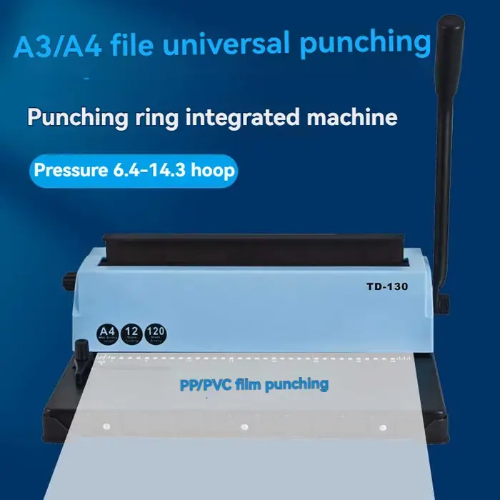 Machine intégrée de poinçonnage et de pressage d'anneau