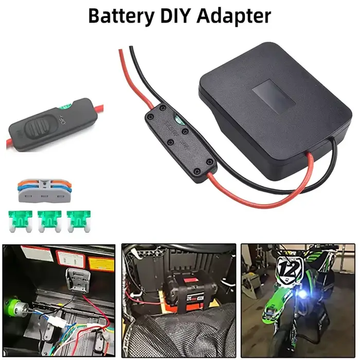 Kit de roue d'adaptateur de batterie d'alimentation