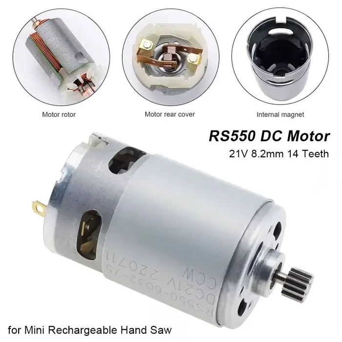 1 pièce Moteur CC RS550 21V durable