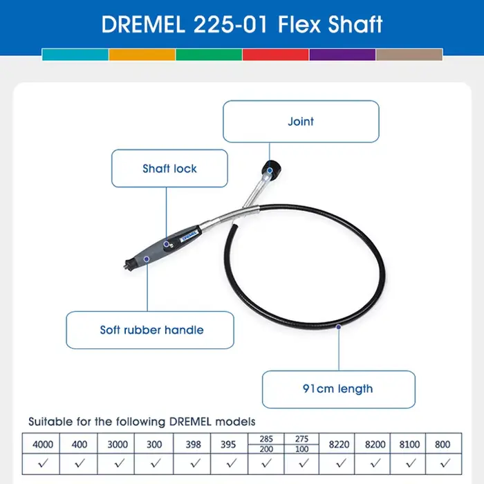 Perceuse électrique 225 originale à arbre flexible