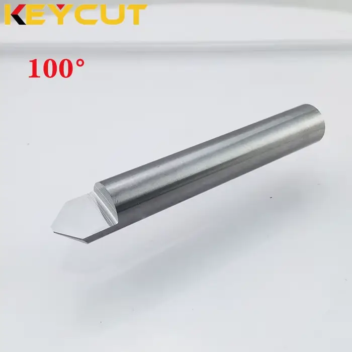 Fraise en carbure 80 ° 90 ° 95 ° 100 ° 105 ° pour machine duplicateur de clé manuelle verticale