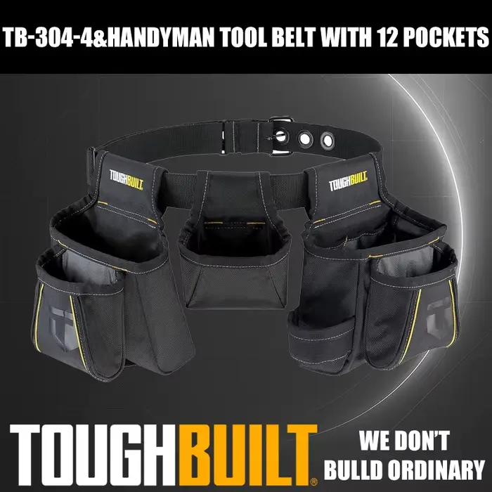 TOUGHBUILT TB-304-4 Sac de rangement pour kit d'outils 4 en 1 - Épais et durable