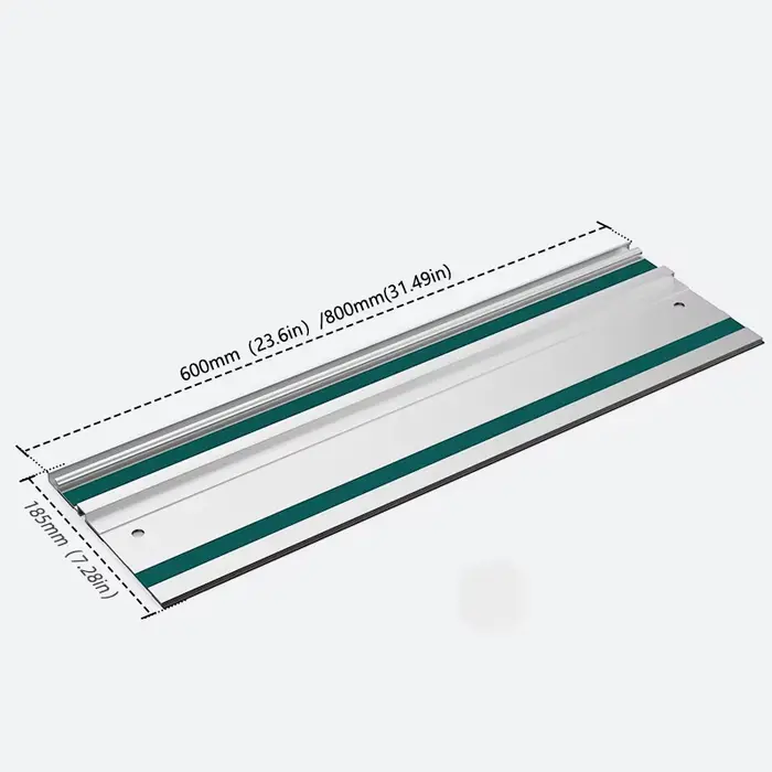 Rail de guidage circulaire en aluminium pour scie sur rail