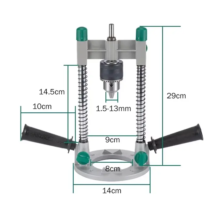 Support de perceuse électrique manuelle 1.5mm-13mm