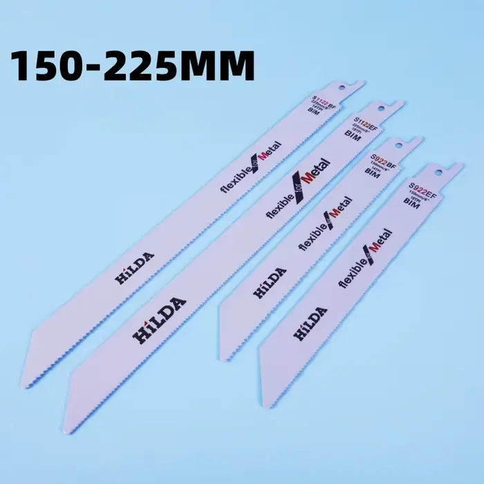 Lames de scie sauteuse métalliques robustes