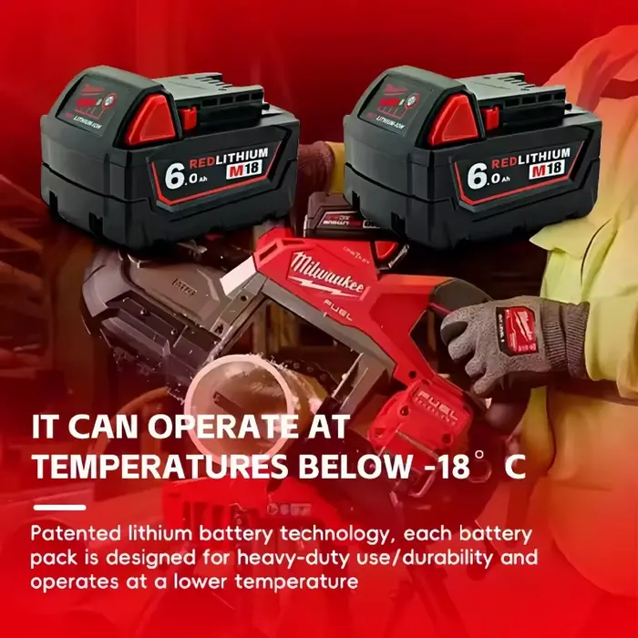 Batterie haute performance Milwaukee M18 6