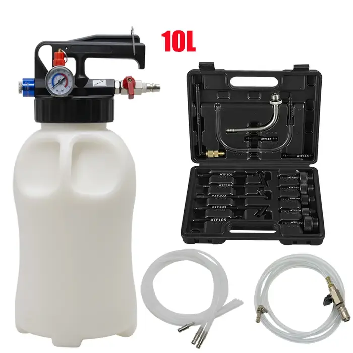 Outil de remplissage d'huile de Transmission pneumatique 10L