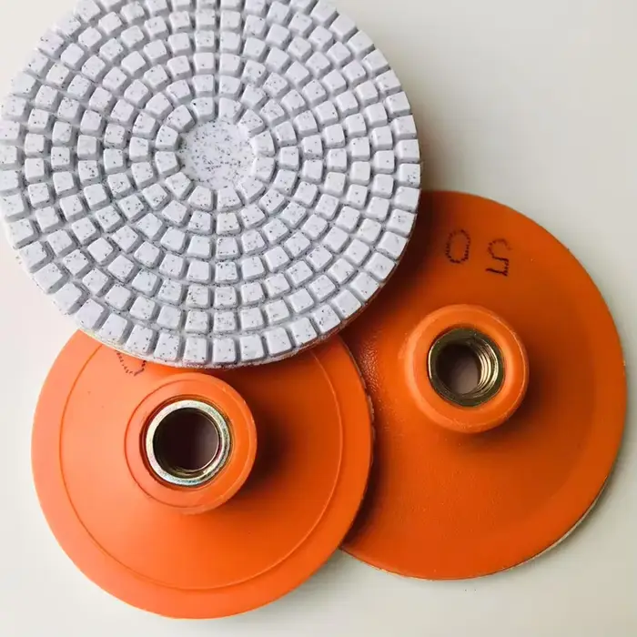 125 type 50 grain céramique carrelage bord disque de meulage M14 meuleuse d'angle polissage à sec marbre porcelaine