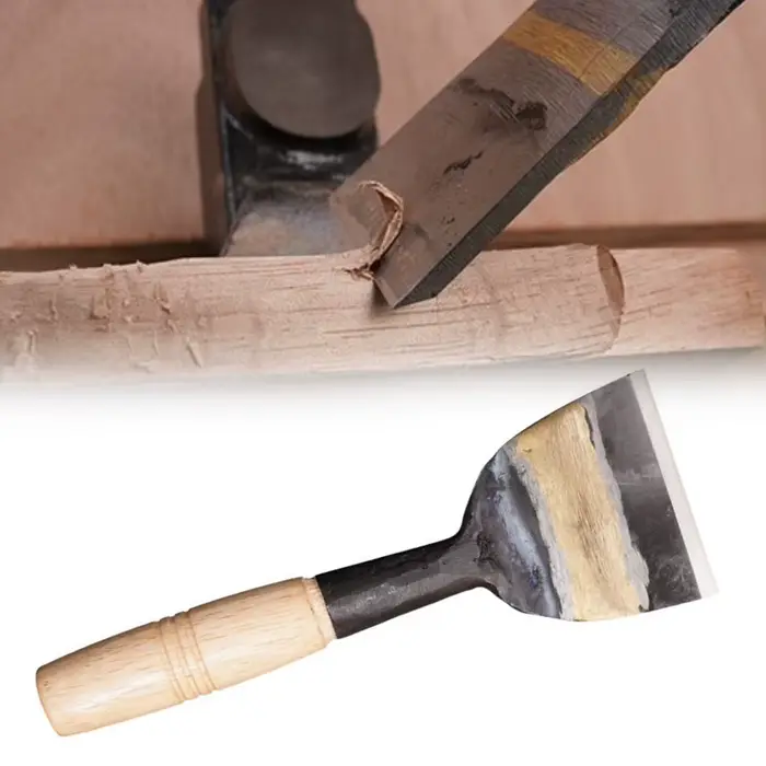 Ciseaux à bois pour la sculpture sur bois et l'artisanat avec un design en queue de poisson, fabriqu