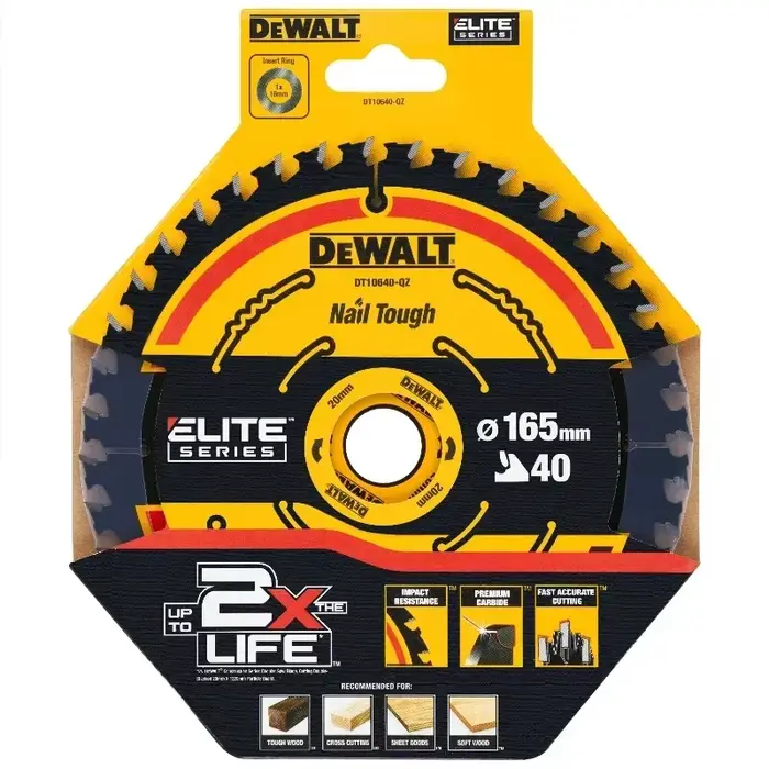 DEWALT DT10624 DT10640 24T/40T lame de scie circulaire série ELITE