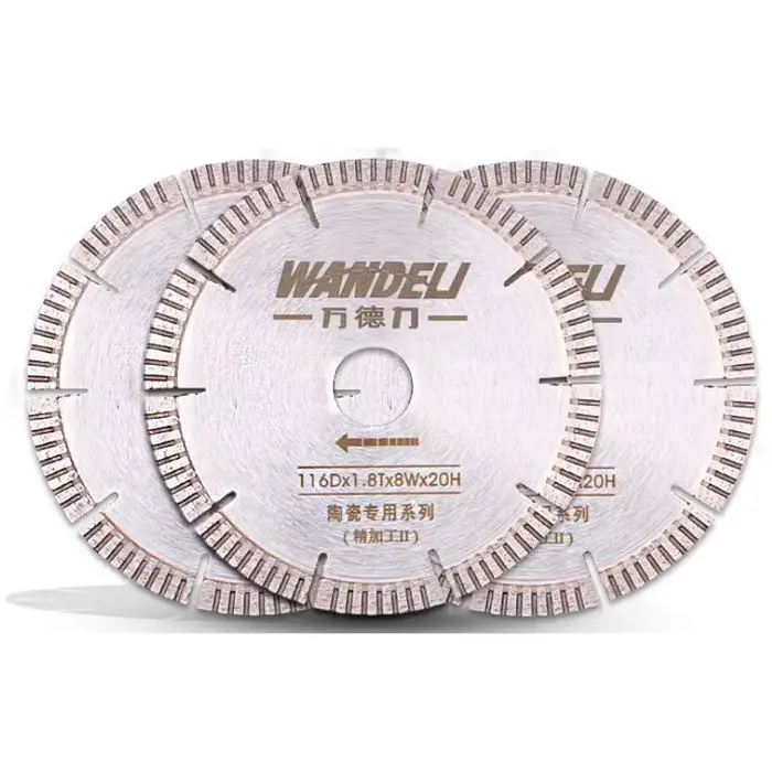 116Dx1.8Tx8Wx20MM lame de scie diamant marbre pierre céramique coupe-carreaux