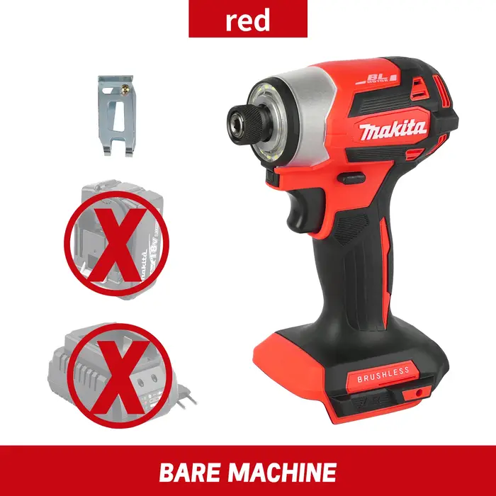 Makita DTD173 Visseuse à chocs sans balais | 180 Nm de couple maximal avec mode T pour le travail du bois, des boulons et des métaux