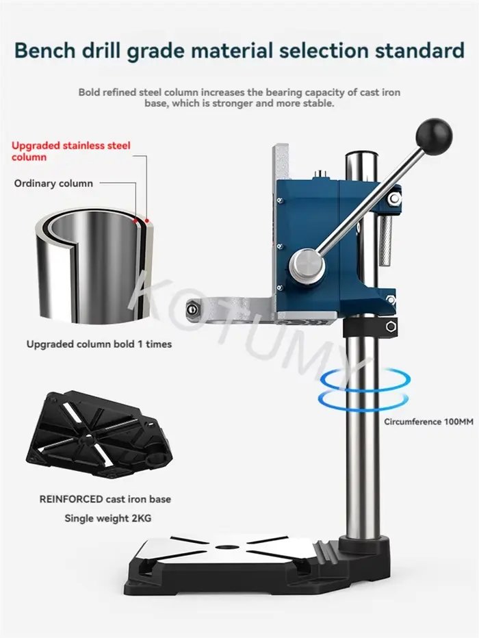 KOTUMY Mini support de perceuse électrique