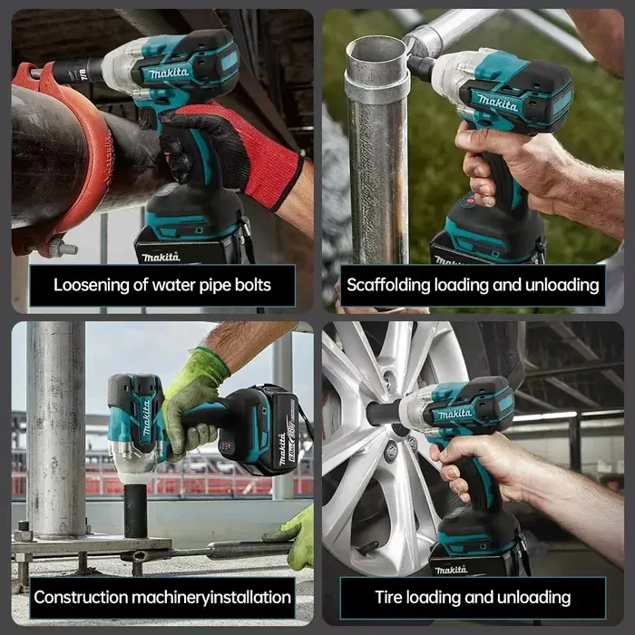 Makita DTW285 18V tournevis électrique sans brosse 280N.m 1/2 "prise perceuse-visseuse Rechargeable