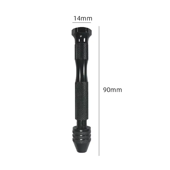 Mini perceuse à main avec jeu de forets de 0.3 à 3.2mm, outils rotatifs pour modèles, loisirs, brico