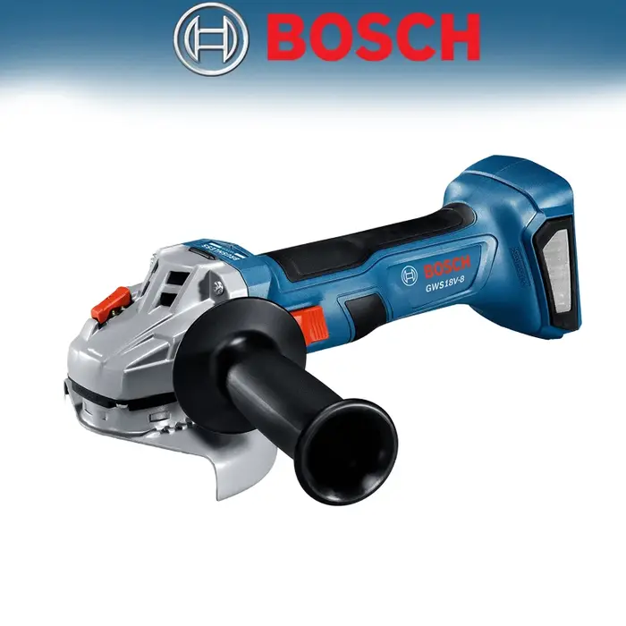 Meuleuse d'angle sans fil BOSCH GWS18V-8 18V sans balais avec interrupteur coulissant pour meulage et découpe – Outil électrique