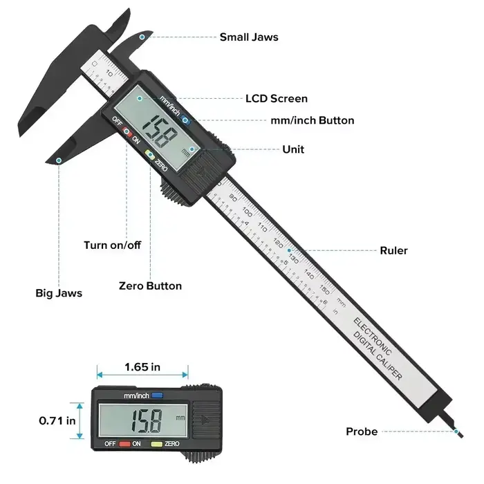 Outils de cadran en Fiber de carbone