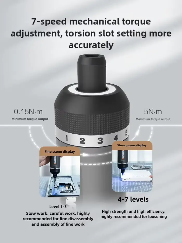 WORX – tournevis électriques 4V WX240 WX242