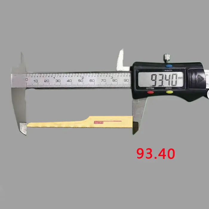 Lame de scie pneumatique courbe 93mm