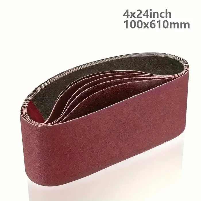 10 bandes de ponceuse : 610x100mm