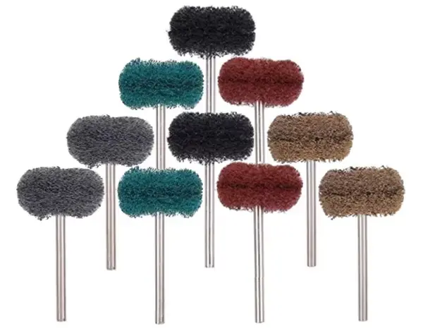 Mini perceuse, brosse Abrasive