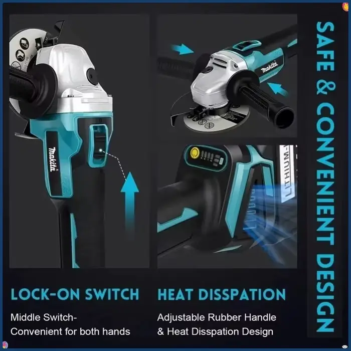Meuleuse d'angle électrique Makita DGA404 100MM