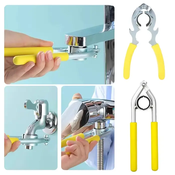 Clé de démontage universelle pour aérateur de robinet et filtre de bec de lavabo de cuisine