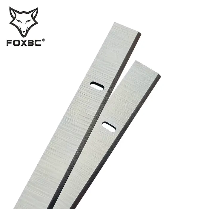 FOXBC 210mm x 16.5mm x 1.5mm lames de raboteuse HSS pour Einhell TH-SP 204