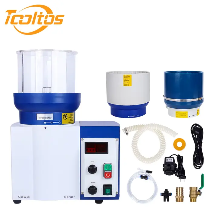 TOOLTOS – polisseuse magnétique 3 en 1, centrifuge humide et sec pour bijoux, finition de chaîne d'a