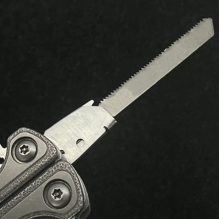 Support de scie à tige en T en acier inoxydable avec poignée pour Leatherman Charge TTI Wave Signal