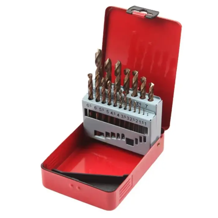 25Pcs étui de foret hélicoïdal organisateur de distributeur de foret