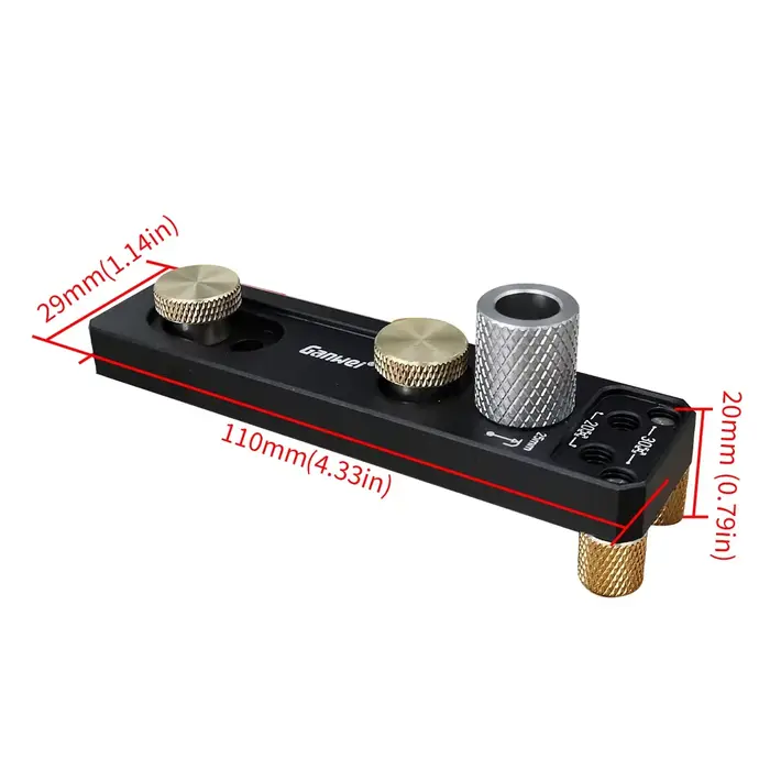 Guide de perçage sur rail à profil en aluminium pour perforateur vertical pour 20 # 30 # 40 # Profilés