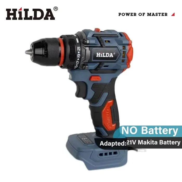 HILDA perceuse électrique professionnelle sans fil