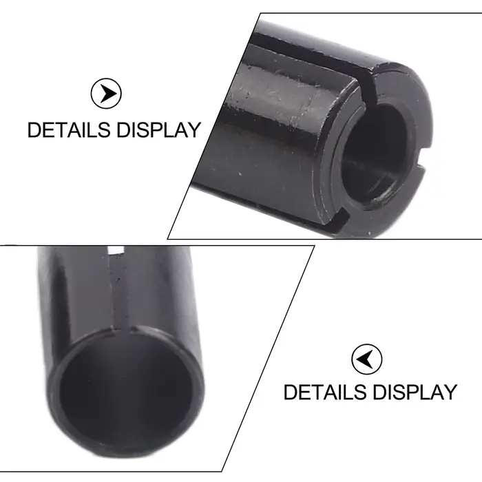 Adaptateur de fraise à queue de perceuse CNC 4 pièces
